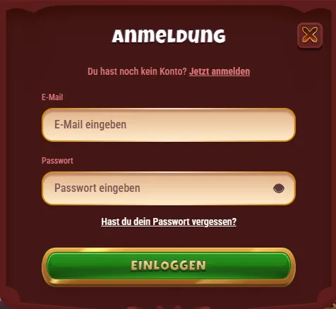 Magius Anmelden